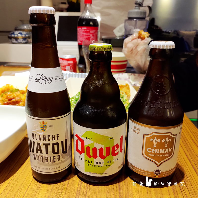 韓式炸雞配比利時啤酒